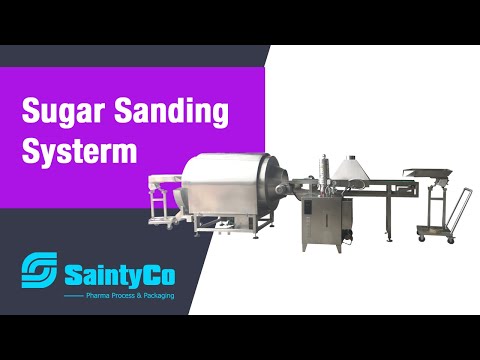 Sugar Sanding Systerm,Sugar coating machine,Turbo Sugar Coater-SaintyCo