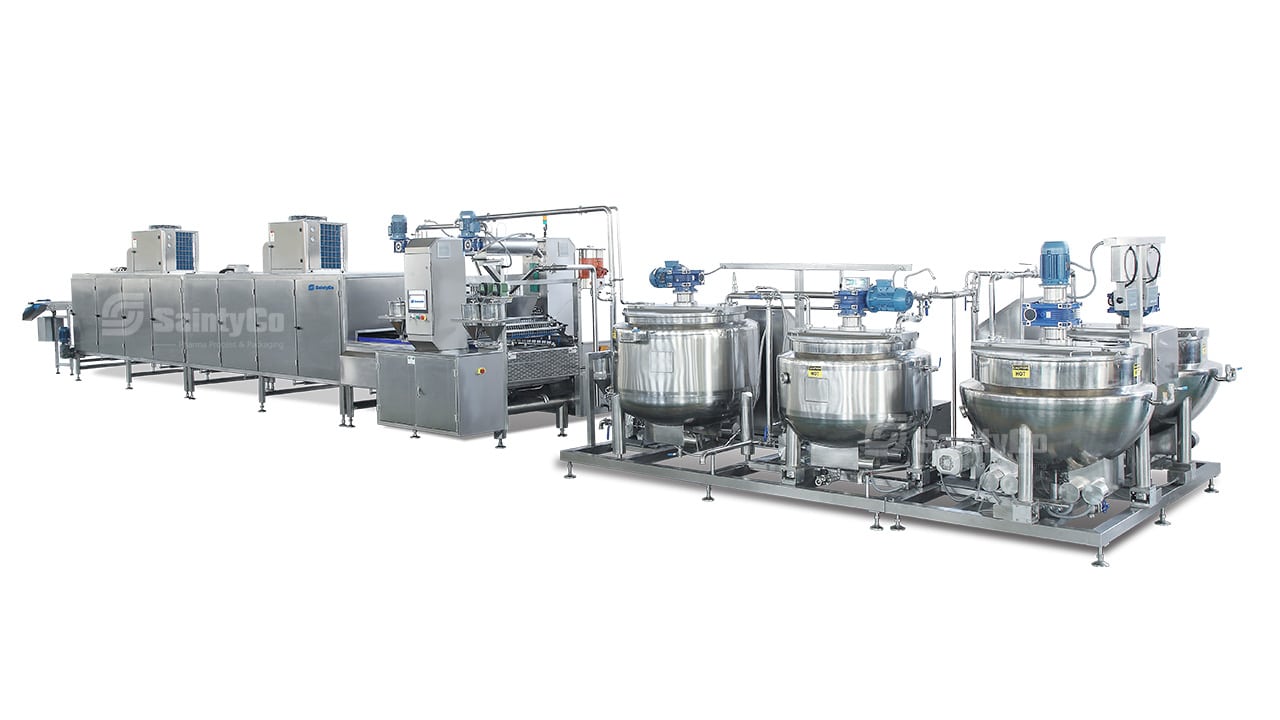 Gummy candy manufacturing line