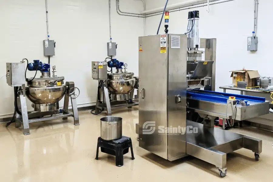 Gummy candy manufacturing line